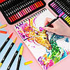 Набір двосторонніх маркерів Dual Brush Pens 80 шт. у чохлі, фото 10