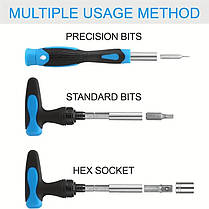 Набір інструментів 63 предмети в кейсі, фото 4