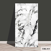 Самоклейна ПВХ плитка «Білий мармур EHL-015»