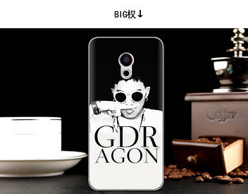 Чохол силіконовий бампер для Meizu pro 6 з картинкою gdr agon