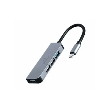 USB HUB Cablexpert USB-С to 1 х USB 3.1 Gen1 (5 Gbps), 3 х USB 2.0