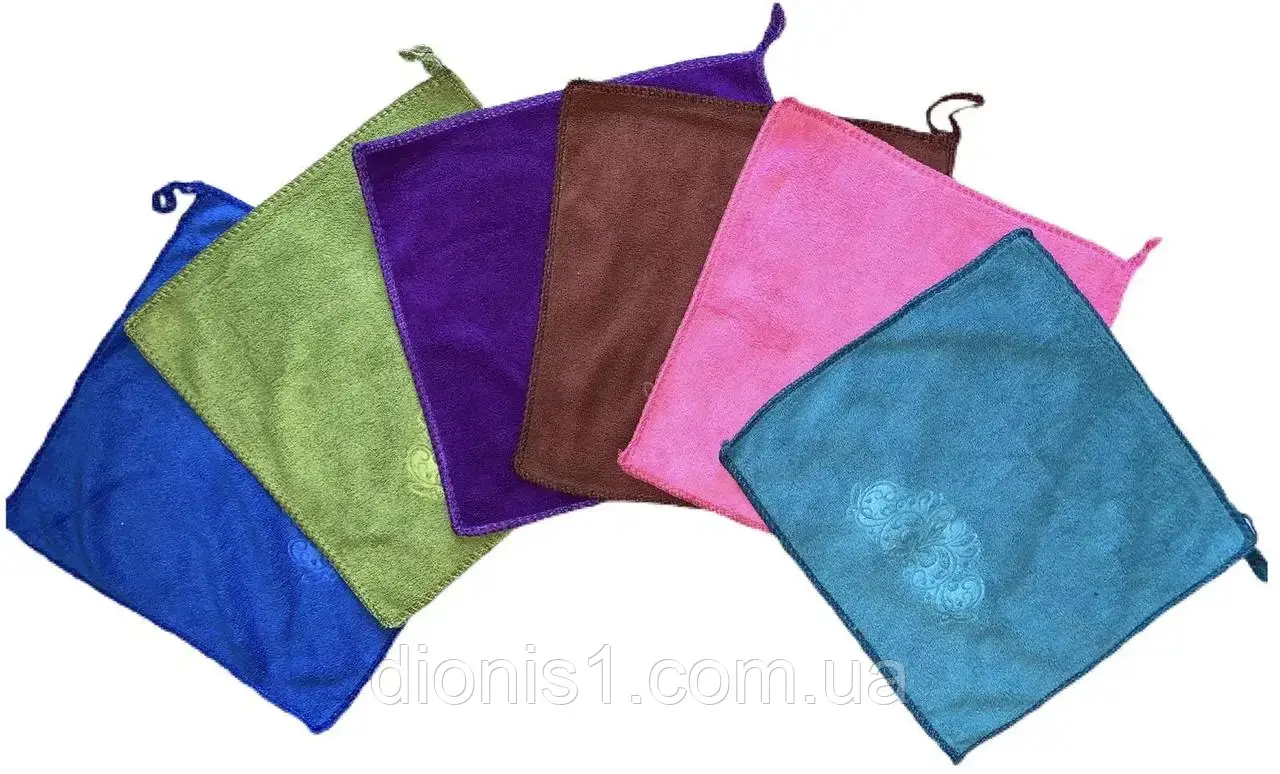 Кухонна серветка мікрофібра 25х25, 20 шт. в пакованні, фото 1