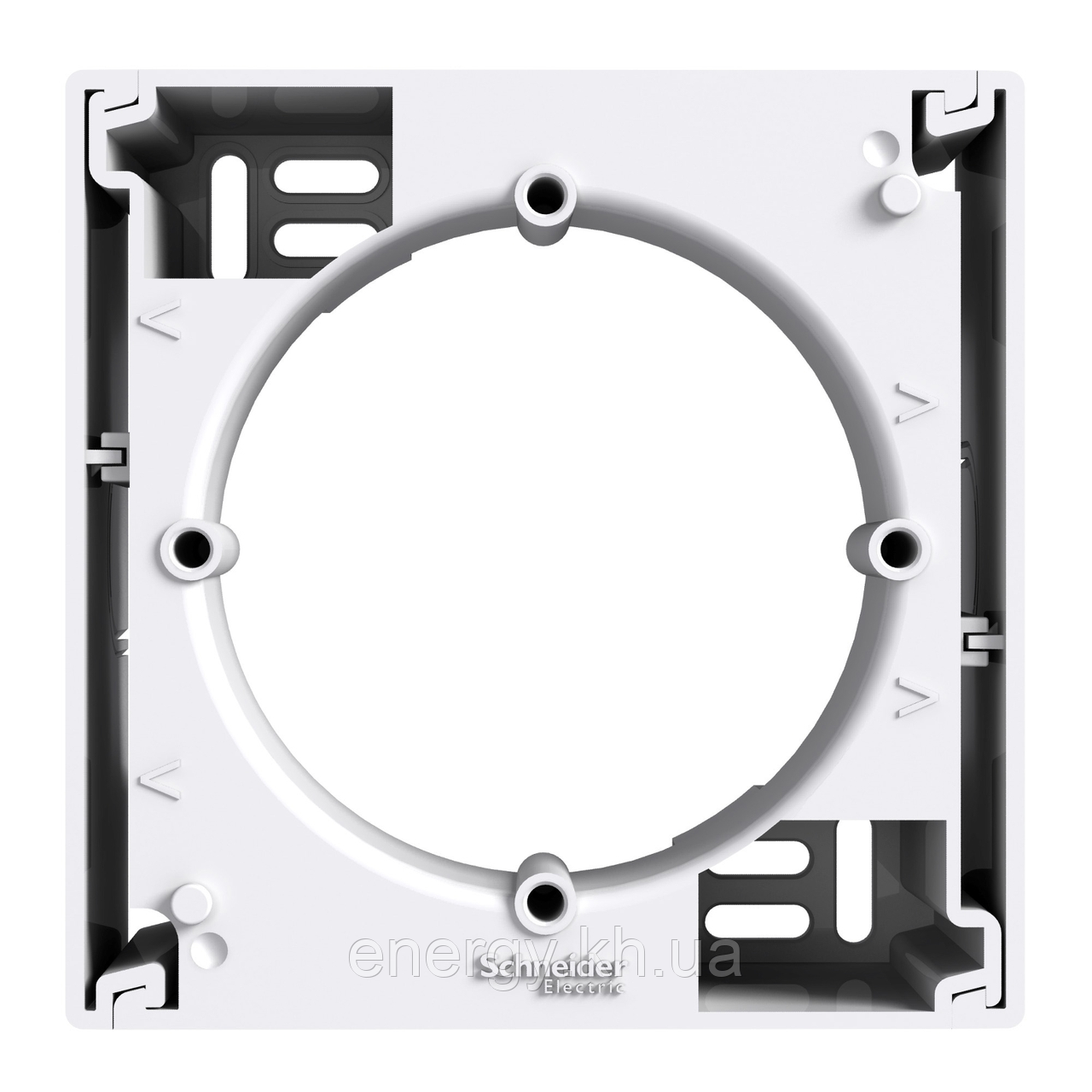 КОРОБКА ДЛЯ ЗОВНІШНЬОГО МОНТАЖУ БІЛА ASFORA EPH6100121
