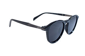 Сонцезахисні окуляри polarized унісекс, чорні P385-1, фото 3
