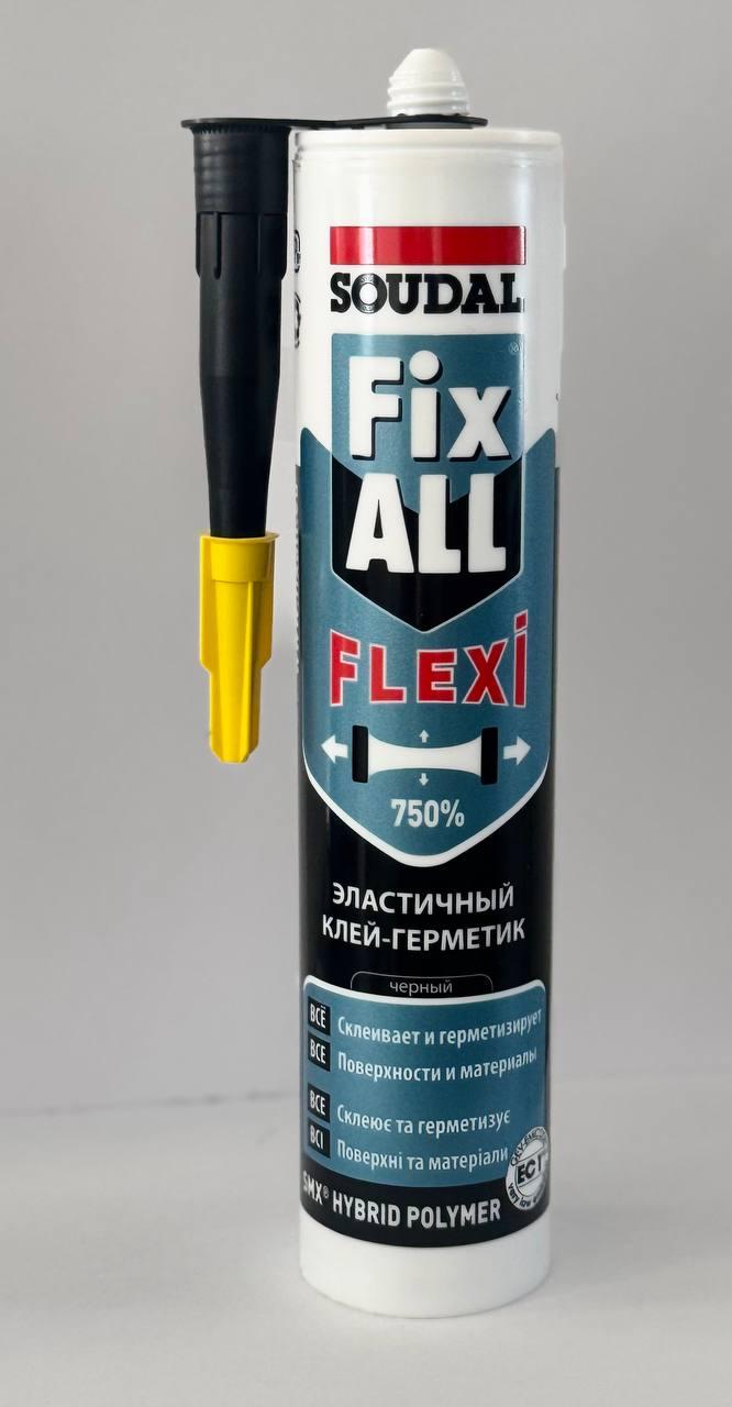 Клей-герметик SOUDAL FIX ALL FLEXI 290 мл, чорний