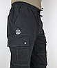 Штани ULTIMATUM Cargo Чорні, фото 3