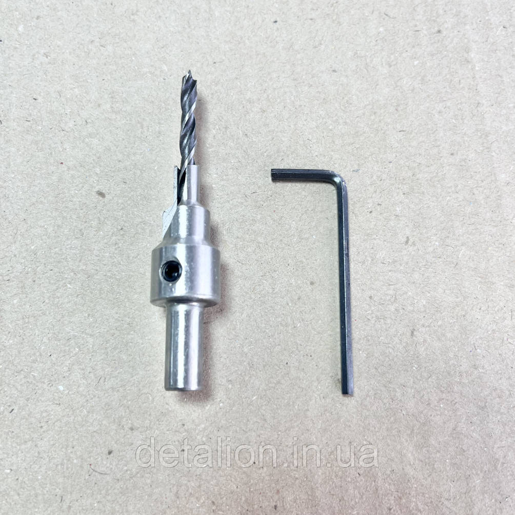 Свердло конфірматне 4,0 / 6,3 мм INTERTOOL SD-0240, фото 1