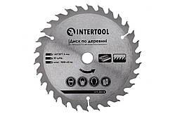 Диск пильний Intertool 160 х 30T х 20 мм (CT-3016)
