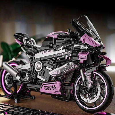 Конструктор мотоцикл cyberpunk сумісний із лего