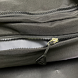 Сумка дорожня жіноча, ручна кладь для подорожей, чоловіча дорожня сумка чорна Hechpro (HP005), фото 10