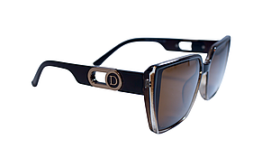 Жіночі сонцезахисні окуляри polarized, коричневі P375-2, фото 3
