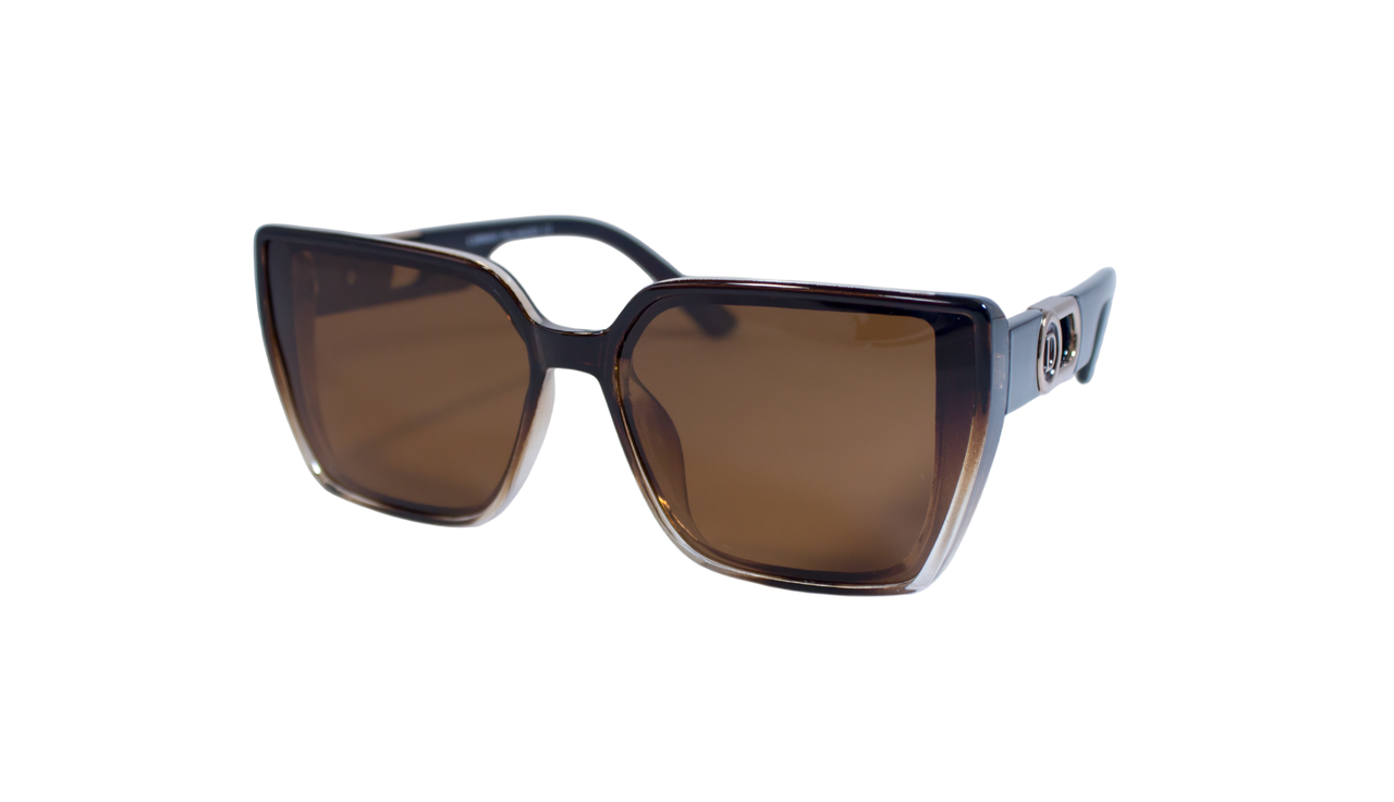 Жіночі сонцезахисні окуляри polarized, коричневі P375-2
