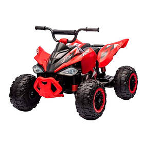 Квадроцикл дитячий (2 мотори 45W, аккум.12V9AH, EVA, світло) Bambi M 6059EL-3 Червоний