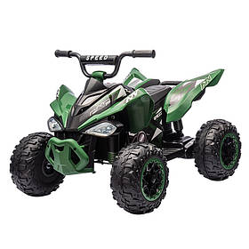 Квадроцикл дитячий (2 мотори 45W, аккум.12V9AH, EVA, світло) Bambi M 6059EL-5 Зелений