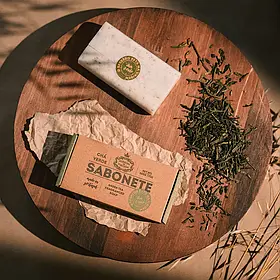 Преміальне мило Sabonete "Зелений чай" 200 г