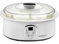 Йогуртниця Browin 801015 домашній йогурт, корисний десерт, 1,2 л