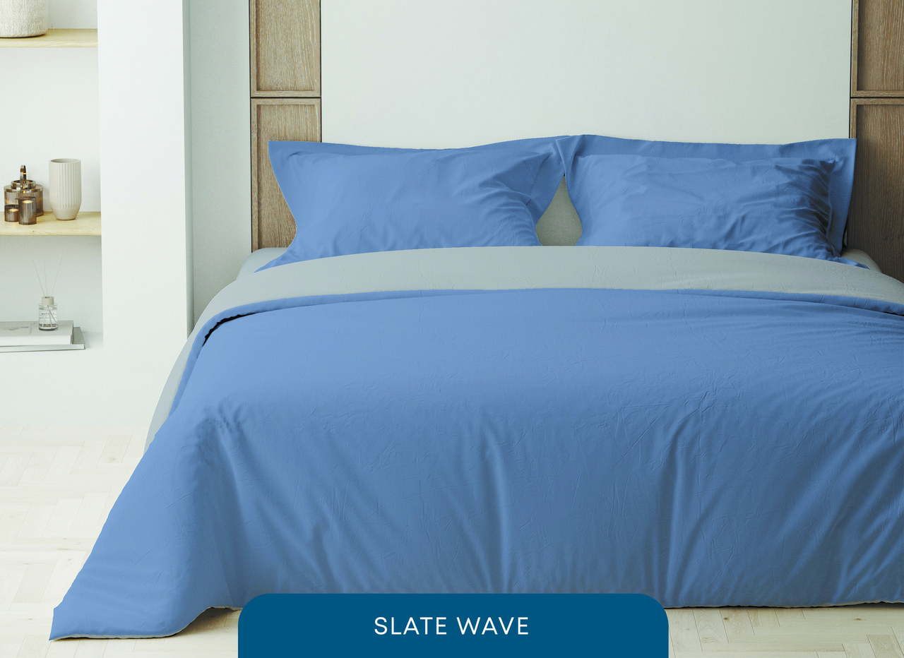 Комплект постільної білизни ТЕП "Happy Sleep" Slate Wave сімейний