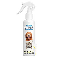 СУПЕРІУМ (Superium) Спрей проти бліх, кліщів, комарів і оводів для котів і собак, 200 мл