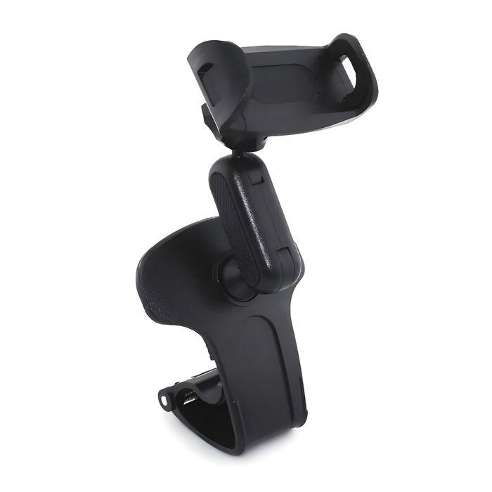 Автомобільний тримач для телефону Car Holder на торпедо Black (7_01970), фото 1
