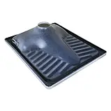 Чаша Генуя сталева Venta Miska 55x65 см, біла (комплектація розсікачем), фото 4