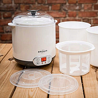 Сиро- йогуртниця Browin 801013 1,5 л, домашній сир і йогурт