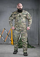 Тактичний камуфляжний костюм мультикам Ender військовий рипстоп, Армейська статутна форма мультикам міц trekmr