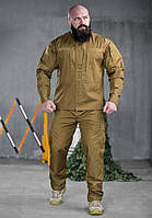 Тактичний костюм Ender кольору койот рип-стоп для військовослужбовців, Армейська статутна форма койот б trekmr