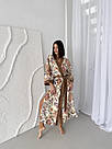 Халат ДОВГИЙ ВІСКОЗА жіночий Boho Chic COSY BC1, фото 5