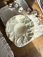 Тарілка для пасти Скеля 250 мл Cream Коричневий Лофт