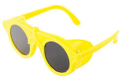 Окуляри зварювальні Mastertool круглі (82-0206)