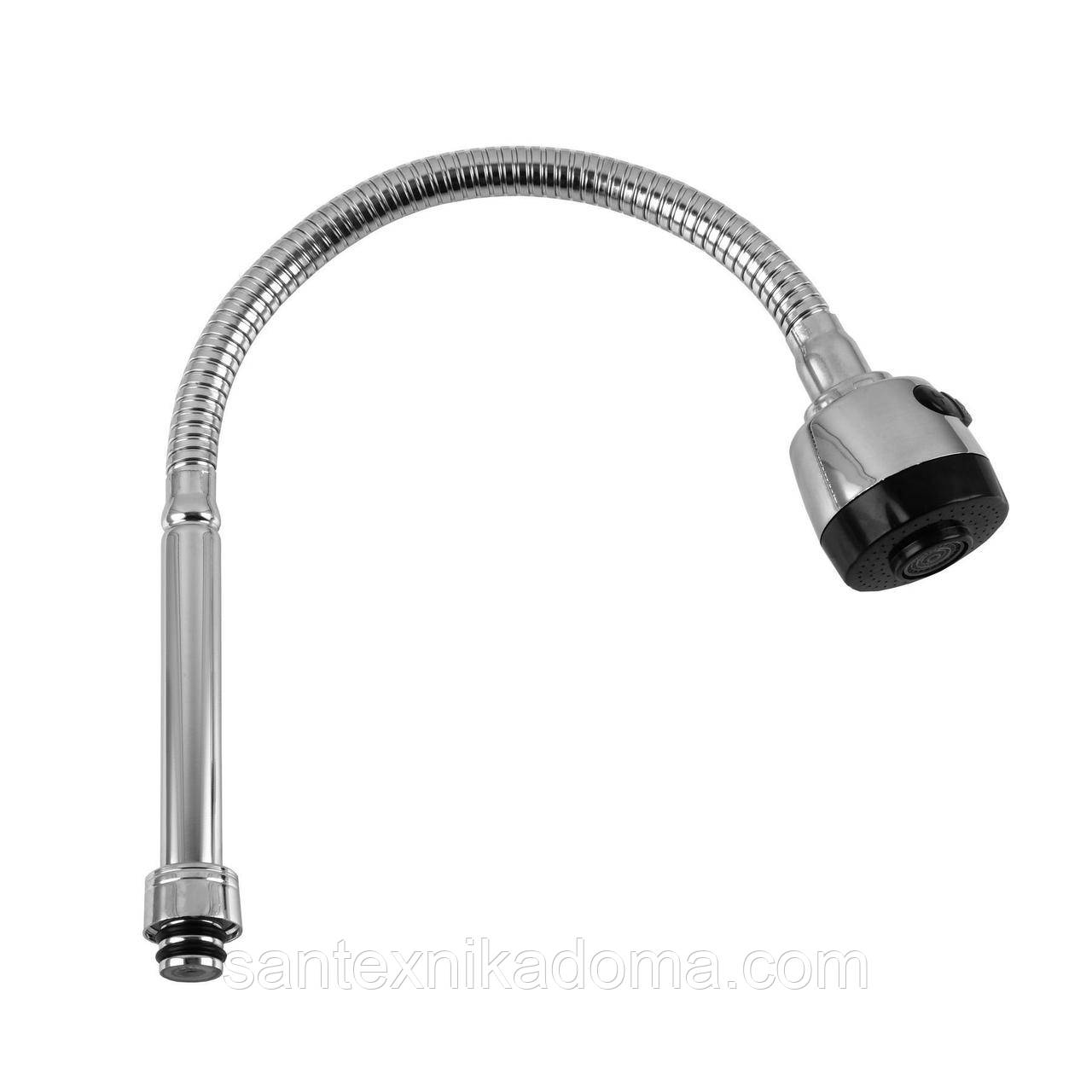 Вилив змішувача Globus Lux M103A для кухні гофрований