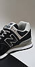Чоловічі кросівки New Balance 574 ML574EVB чорні Оригінал, фото 7