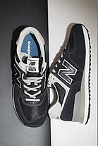 Чоловічі кросівки New Balance 574 ML574EVB чорні Оригінал, фото 5