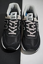 Чоловічі кросівки New Balance 574 ML574EVB чорні Оригінал, фото 3