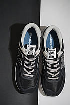 Чоловічі кросівки New Balance 574 ML574EVB чорні Оригінал, фото 4