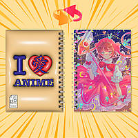 Блокнот на пружині в карту 48 л. Cardcaptor Sakura / Ловець карт Сакура 003