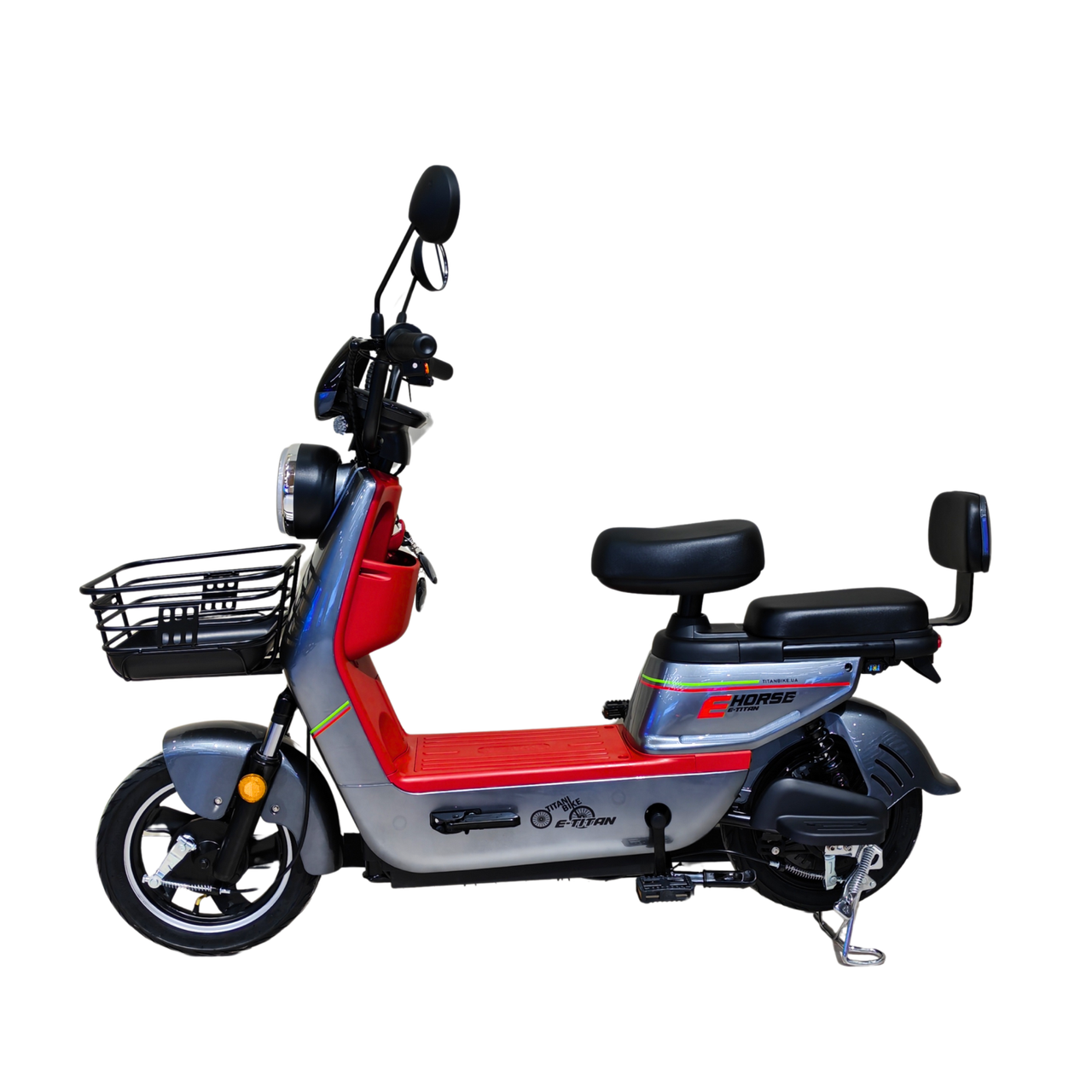 Електроскутер E-Titan Horse 16" Сірий