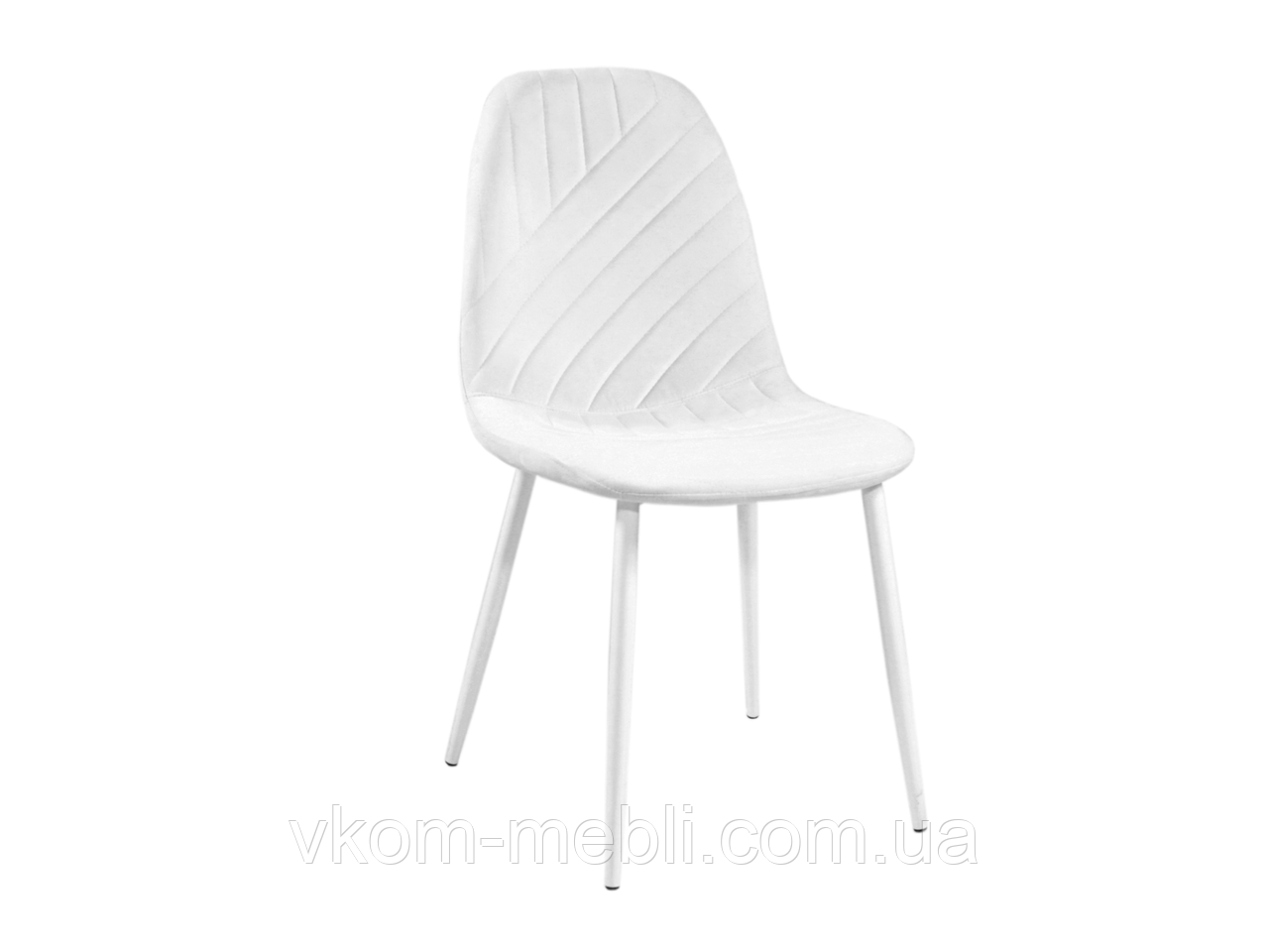 Стілець кухонний N-165 меренга велюр + айворі, фото 1