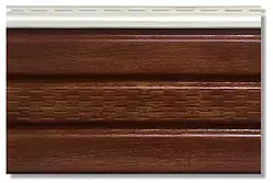 Софіт Т-20 У горіх коньячний, з частковою перфорацією 3000х230 мм