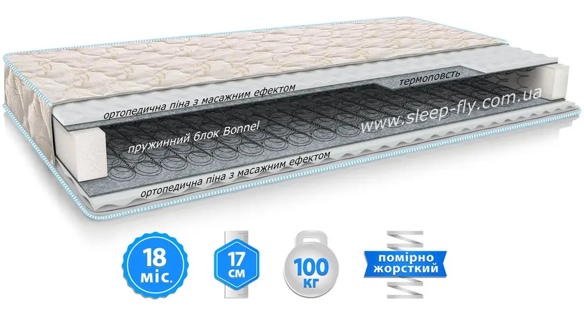Матрац Sleep&Fly Eco-42 (ЕMM)