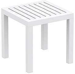 Стіл для шезлонгу Siesta Ocean Side Table White
