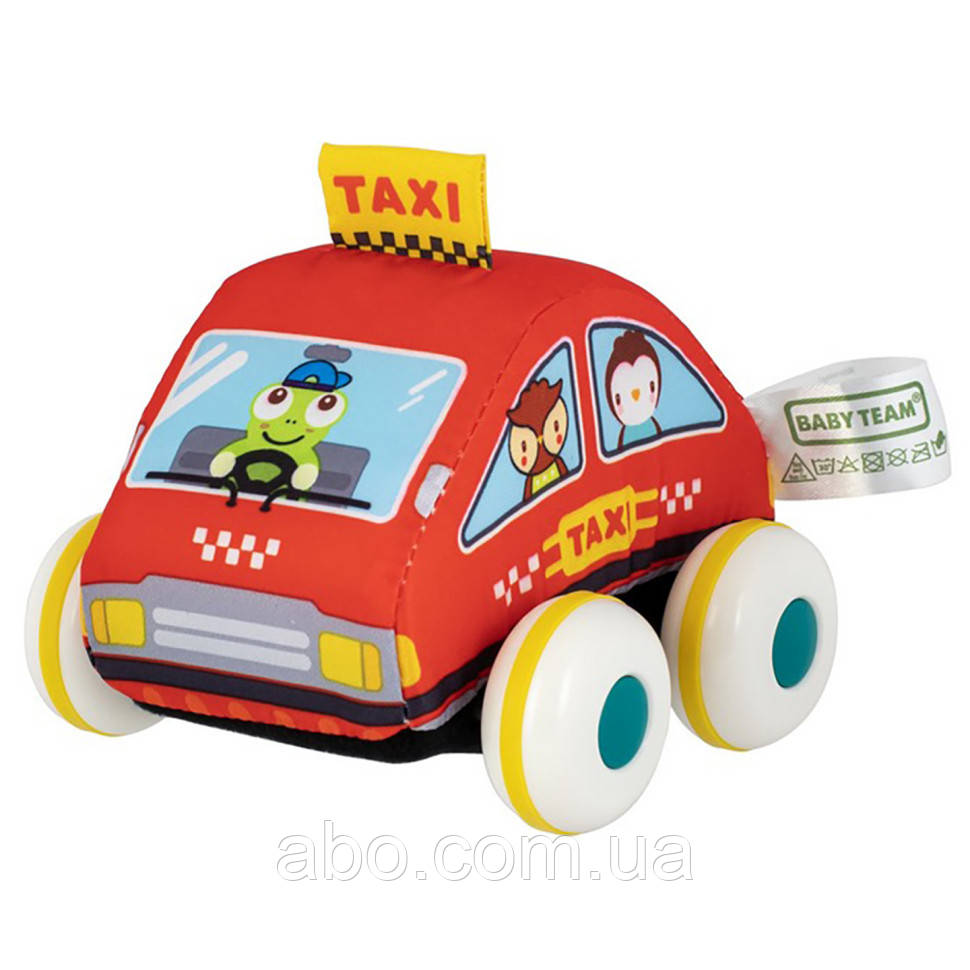 Дитяча м'яка іграшка "Таксі" 8420_таксі, фото 1