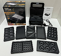 Вафельниця 8в1 2200 Вт Zepline ZP-808 Мультимейкер зі знімними пластинами