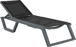 Шезлонг Siesta Rio Dark Grey Black