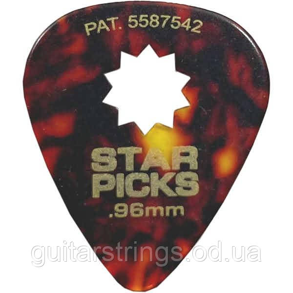 Медіатор Everly 32003 Star Picks Celluloid Heavy 0.96 mm, фото 1