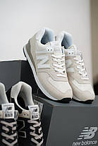 Кросівки New Balance 574 ML574EVW бежеві Оригінал, фото 5