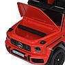 Дитячий електромобіль двомісний на акумуляторі Mercedes G63 на радіокеруванні для дітей 3-8 років Червоний, фото 9