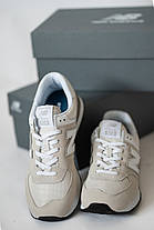 Кросівки New Balance 574 ML574EVW бежеві Оригінал, фото 6