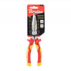 Плоскогубці зігнуті ELECTRIC, 200 мм, 1кВ VDE, DIY-PL1013/8, фото 3