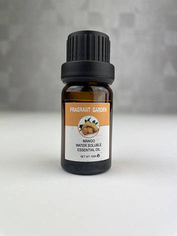 Ароматна ефірна олія Fragrant Garden "Mango" для зволожувачів повітря на 10мл, фото 1